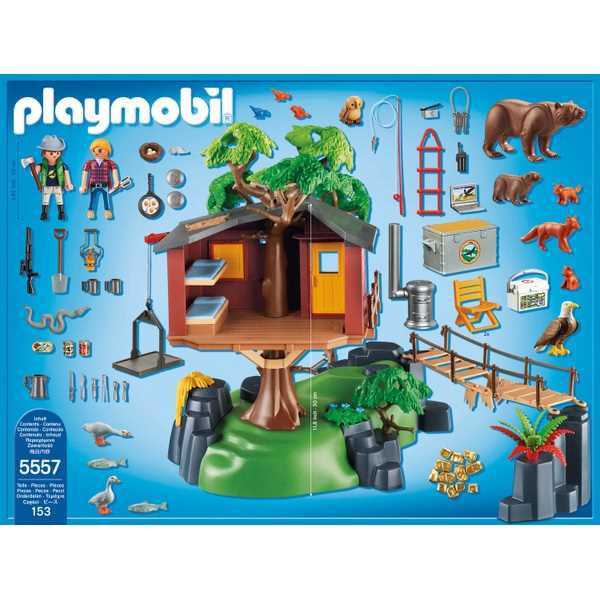 Montage de la cabane dans les arbres Playmobil 5557