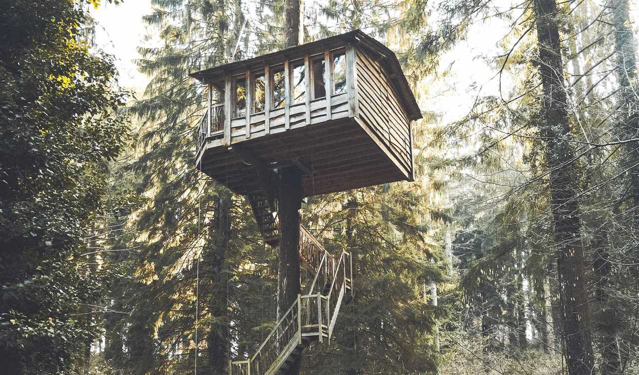 Les avantages de camper dans une cabane dans les arbres