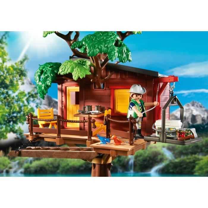 Imagination au sommet La cabane Playmobil dans les arbres