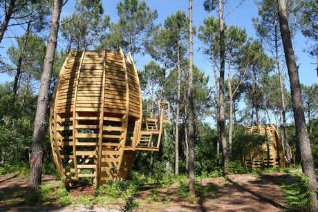 Les spécificités des cabanes dans les arbres en Gironde